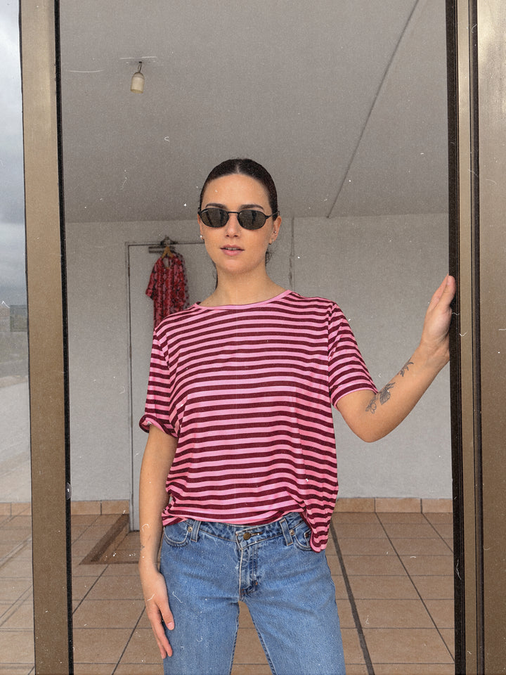 VINTAGE STRIPE TEE