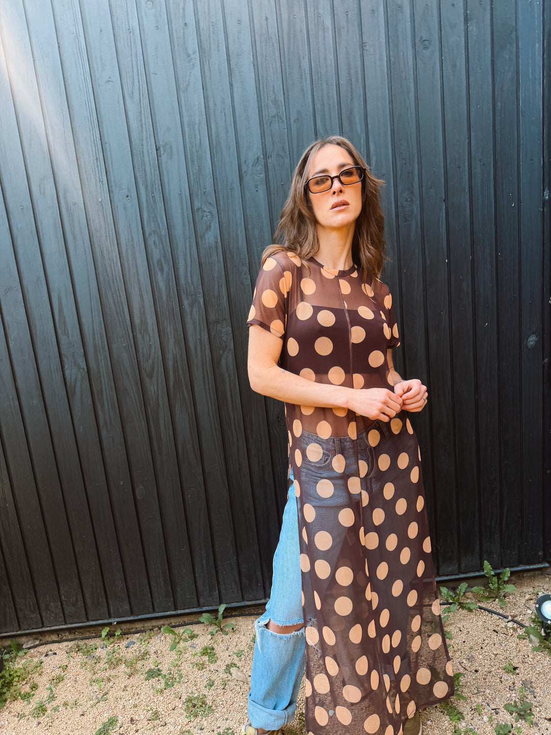 SIDE SLIT TEE